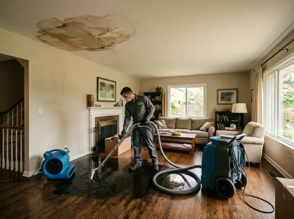 attic-pipe-burst-ceiling-drip-008 — frequently asked questions, Water Damage Restoration & Carpet Care in Northumberland, PA